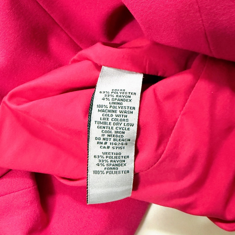 Eliza J Pink Cutout Neck Sheath Dress Size 8 Cocktail - Picture 11 of 11